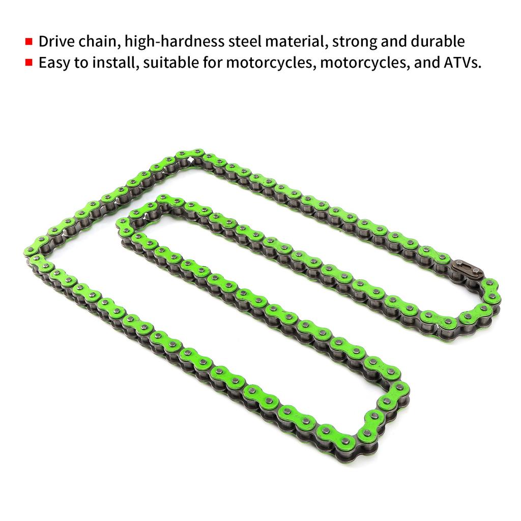 Link Chain Replacement Spare Parts for 90 110 125 420‑106L Motorcycle ATV