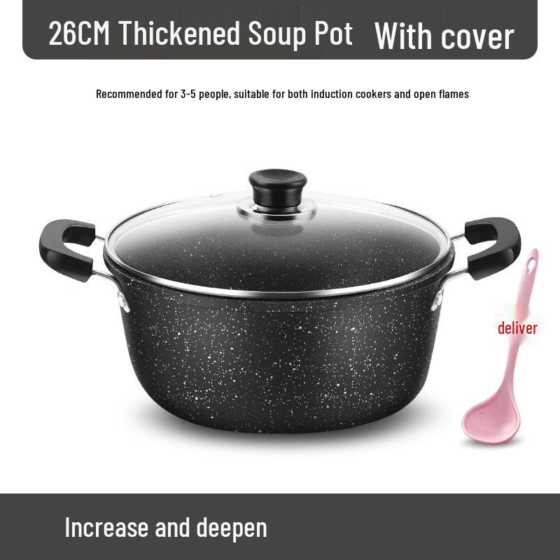 Saint Bede 26cm Maifan Stone Soup & Stew Pot