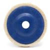 Power Tool-3Pcs 100mm 4 Inch Wool Buffing Angle Grinder Wheel Felt Polishing Disc Pad