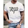 European Size Men's Fashion Casual Printed Short Sleeve