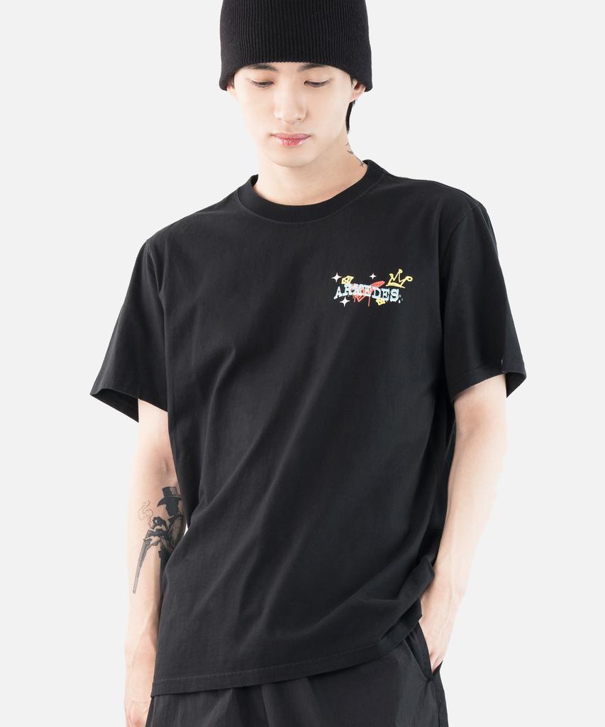ARMEDES 20-Count Cotton Art Graphic T-Shirt (1013)