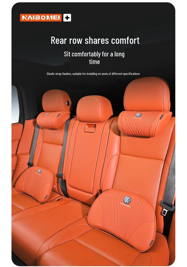 Zeekr 001/X/009 Car Headrest & Neck Pillow with Lumbar Support for Front and Rear Seats