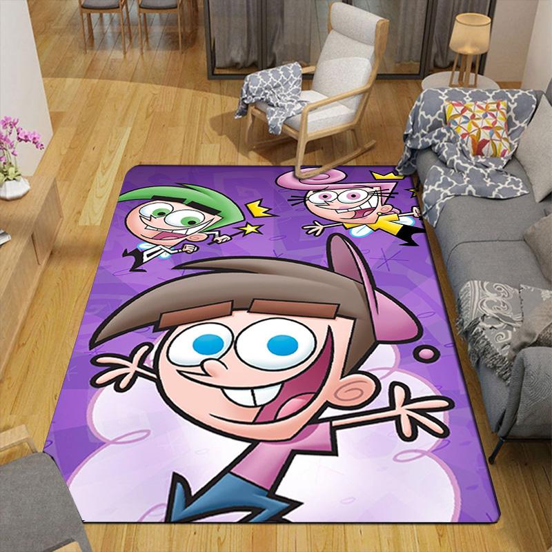 Exaggerated Cartoon Character Rug Floor Mat for Living Room or Bedroom Soft and Comfortable Carpet a Gift for Birthday and Holiday.ZFF0913297