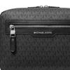 Michael Kors Hudson Artificial Leather Toiletry Bag Men's Black 33S4LHUN8B-BLACK