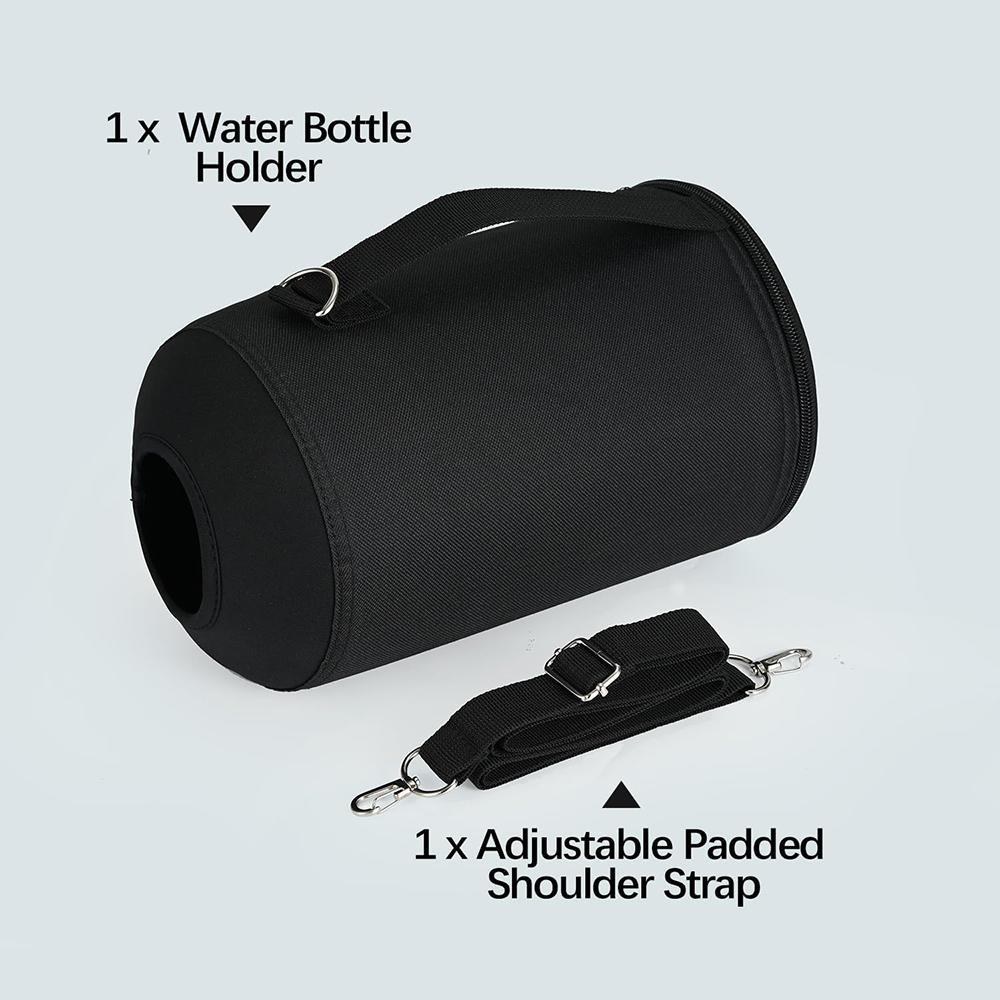 64oz / 128oz Insulated Sports Water Bottle Bag Holder Crossbody for Thermos Mug Vacuum Cup Protective Carrier Cover with Strap