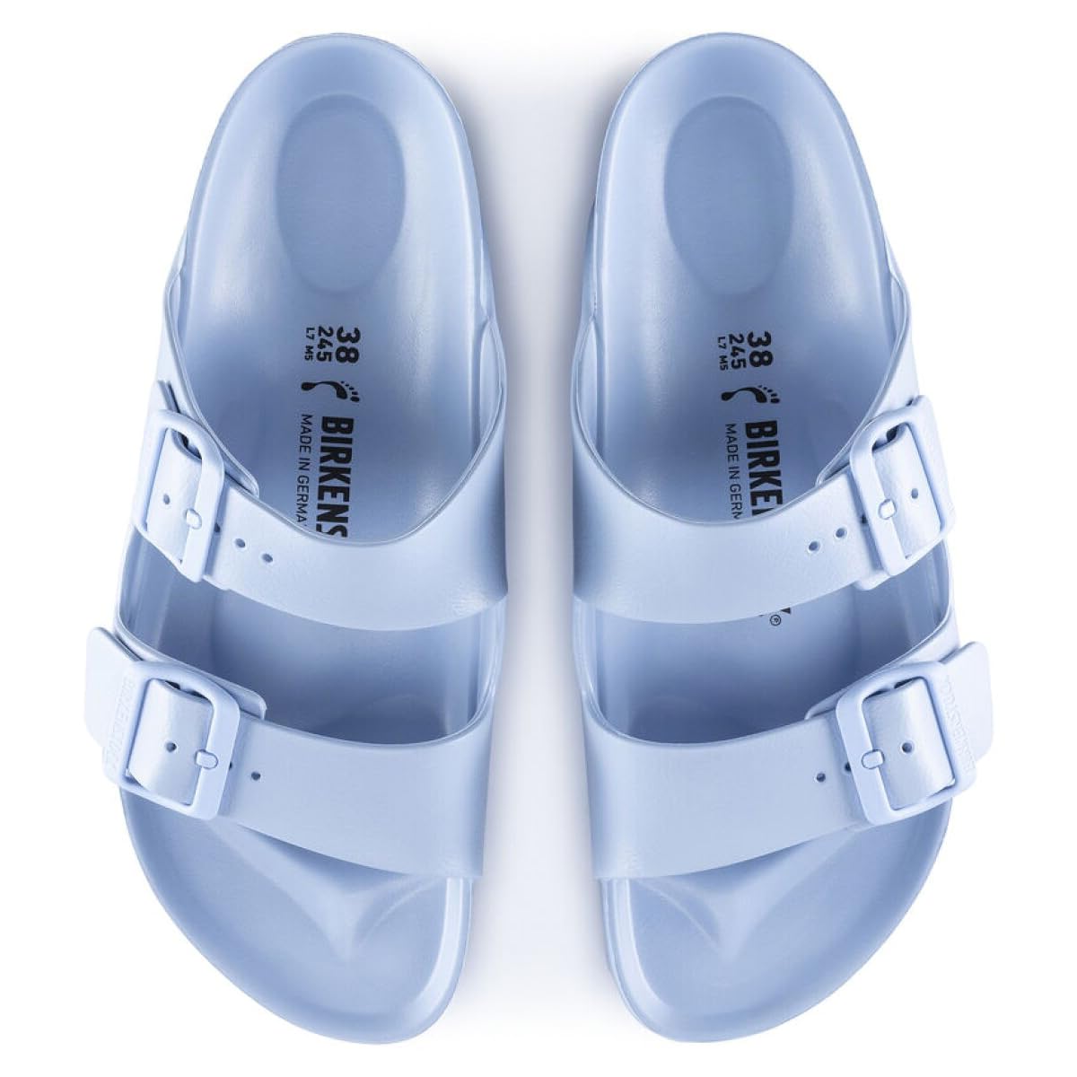 

ARIZONA EVA 1022510 Водные сандалии Пляжный курорт Синий 38 [Birkenstock] (Аризона) Женский (ЭВА/пыльно-голубой) (пыльный (24.5см))