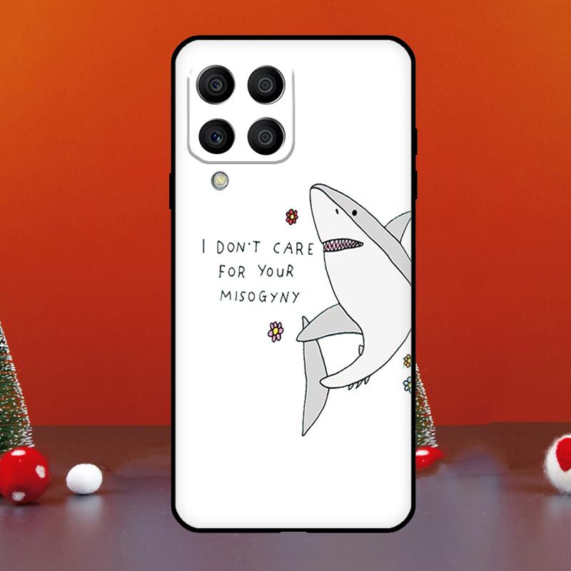 Cartoon Shark For Samsung Galaxy M14 M34 M54 M11 M21 M31 M13 M33 M35 M53 M55 M15 M12 M32 M52 M06 M16 Case