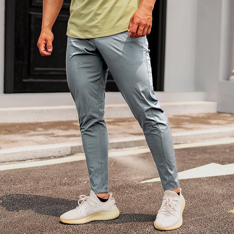 Leichte Elastische Enganliegende Fitness-Sporthosen für Frühling/Sommer XXL gray