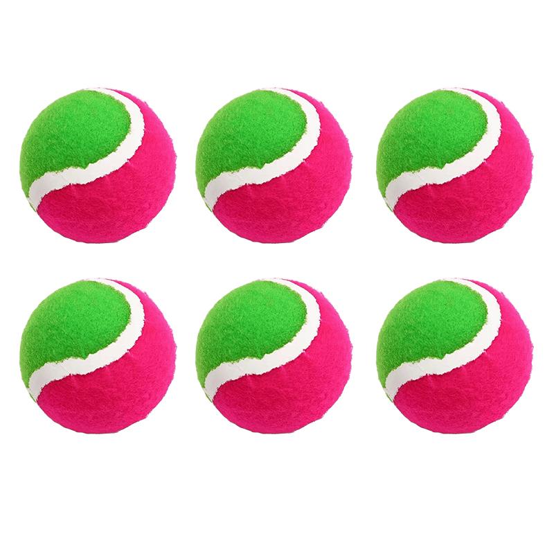 3/6PCS Sticky Ball Colorful Soft Ball Hard Ball Toss Catch Chase Game Prop Suitable for Home Park Playground PE Class Supply ZYF