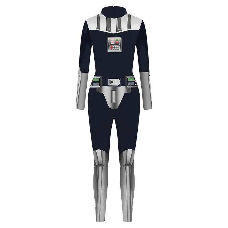

Дарт Вейдер, униформа для косплея, вечерние комбинезоны, сексуальное боди, костюм для косплея, комбинезон, костюм зентай L