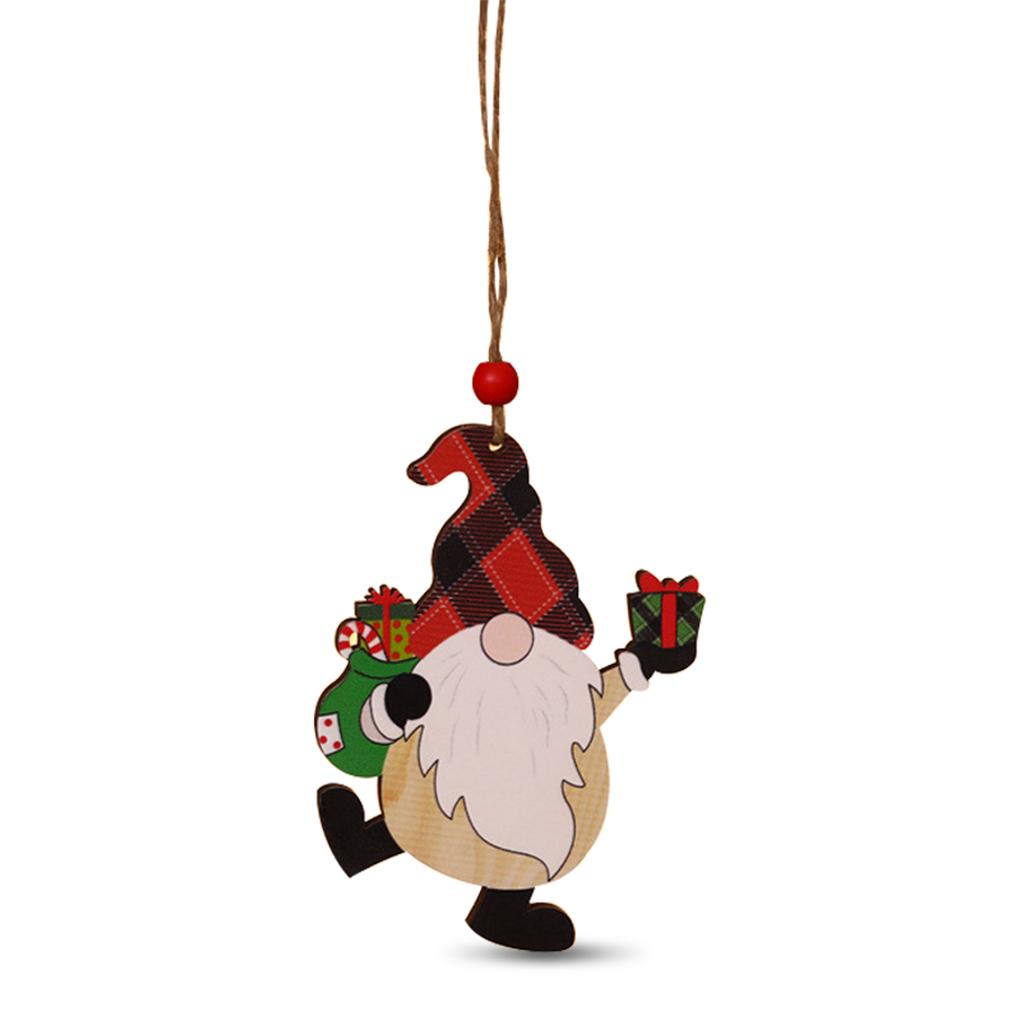 

Деревянные елочные украшения, рождественские елки с изображением мультфильмов, подвесные расписные подвески, украшения для дома, вечеринки, праздника