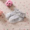 Baby Socks Spring Andautumn Styles Children's Socks  Lace Socks  Class A Cotton Mid-calf Socks  Girls' Short Socks  Infants and Toddlers 0-5 Years Old