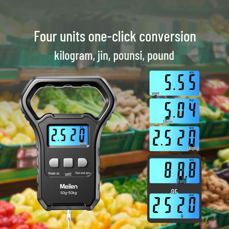 Meilen 50KG Portable Electronic Scale (CN Version)