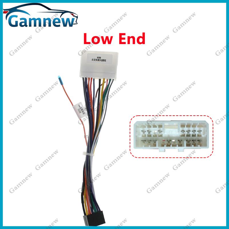 For SSANG YONG REXTON TIVOLI TIVOLAN Korando Tivina ACTYON KYRON Car Radio Android Stereo Harness Screens Dashboard Cable Canbus