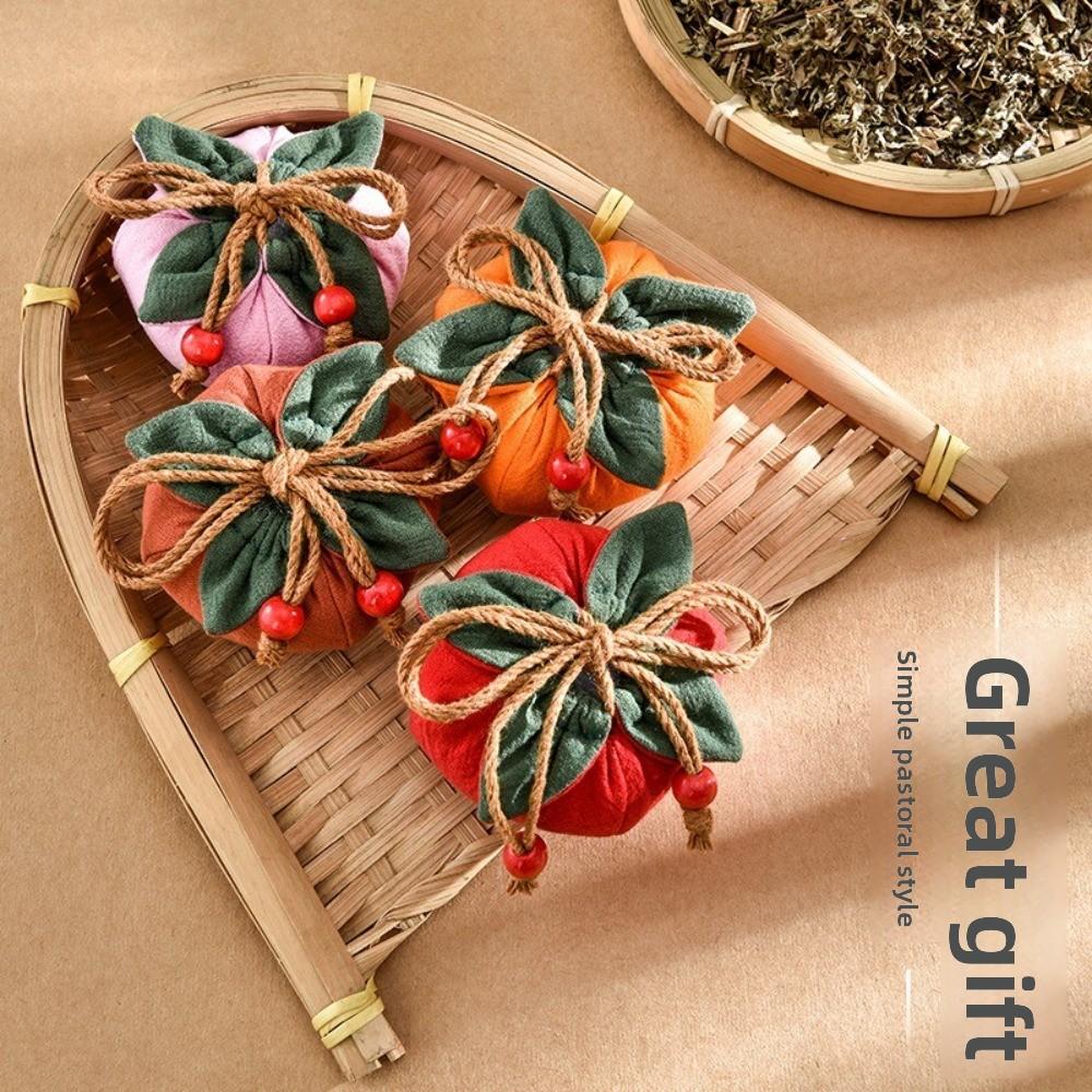 Bärbar rökelsepåse Tom påse med persimonhänge Välsignelseplånbok Bilhänge Backspegelhänge Dragskoficka