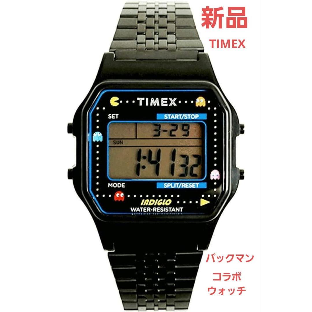 New Timex Pac-Man 40th Anniversary Collaboration Watch Black