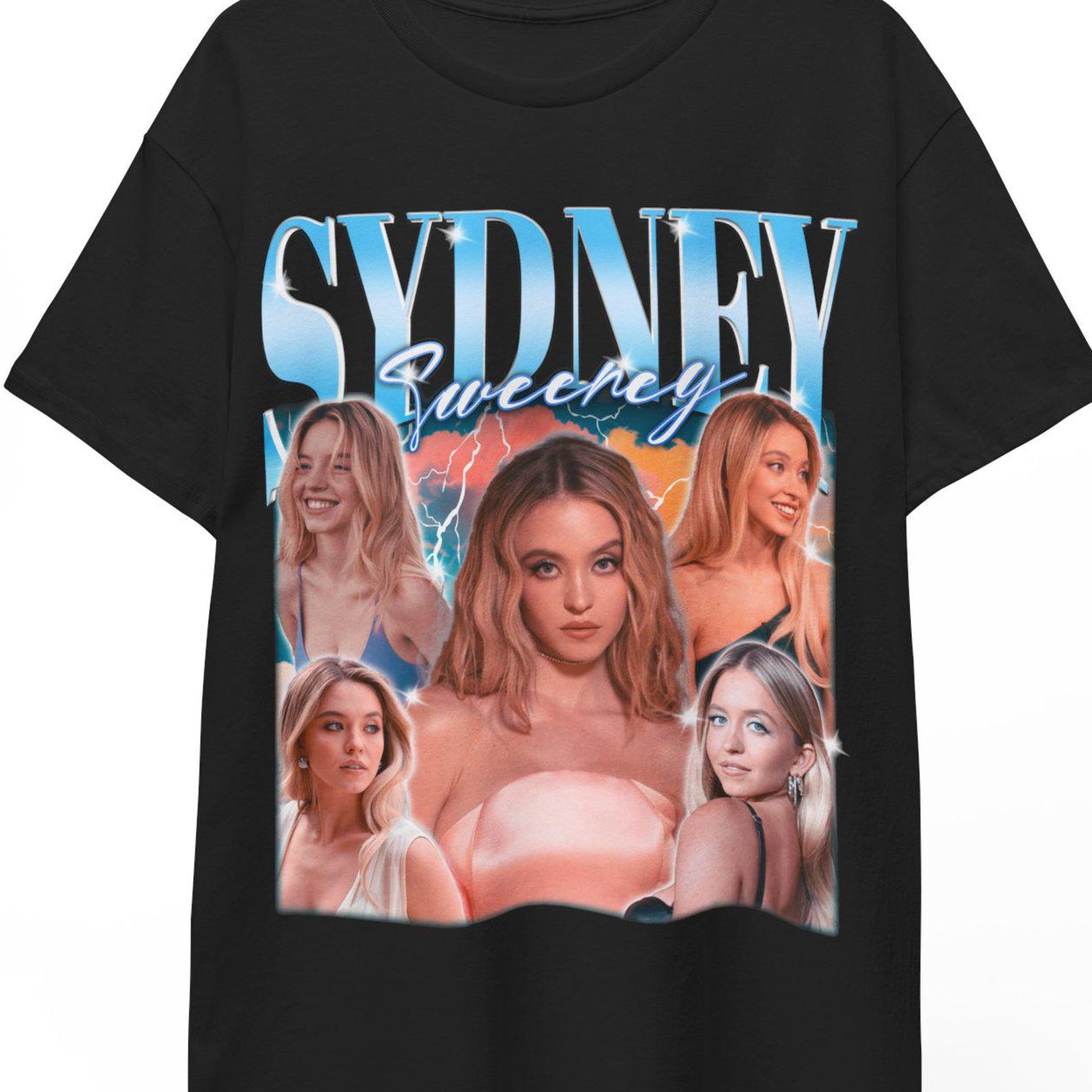 Sydney Sweeney, Sydney Sweeney Shirt, Sydney Sweeney Vintage Tshirt, Sydney Sweeney Fan Tees, Sydney Sweeney Movies, Sydney Sweeney Gift Tee M