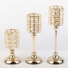 Crystal Candle Holder for Table Centerpieces Wedding Candle Stand Christmas Gift