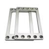 Stackable Aluminum HDD Mounting Frame Optimized For Heat Dissipation for 2.5in Drive Cooling Rack