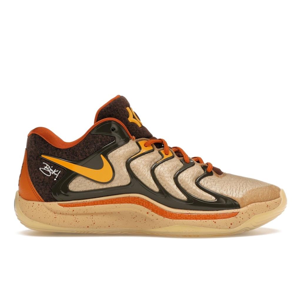 Bink! x Nike KD 17 Producer Pack Pánské tenisky Tmavě béžová Sezamová Univerzitní zlatá HJ4464-200