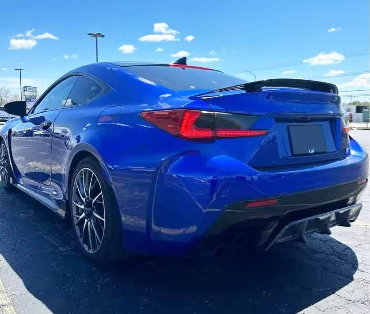 Диффузор заднего бампера (для RC F 2014-2018, Карбон) для Lexus RC 200t 2014- гг