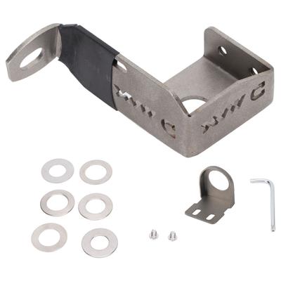 Support d'antenne radio de voiture Support d'antenne en acier inoxydable durable pour Isuzu Dmax Argent