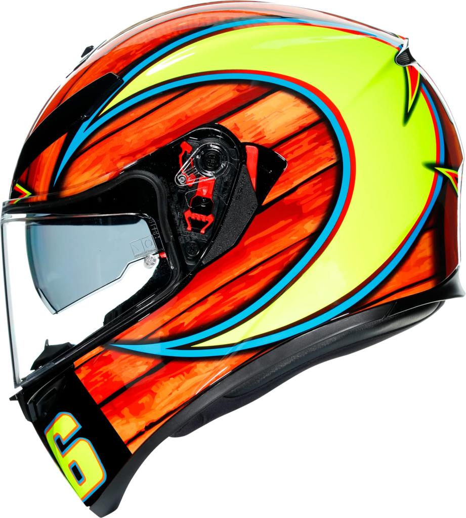 AGV Motorcycle Helmet Full Face SV ROSSI MUGELLO 2004 Mugello M K-3 (Rossi 2004) (57-58cm) 030190MF019-M