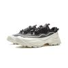 Li Ning Cushioning, Wear Resistant Low top Chunky Sneakers Women's Black AZGV084-1