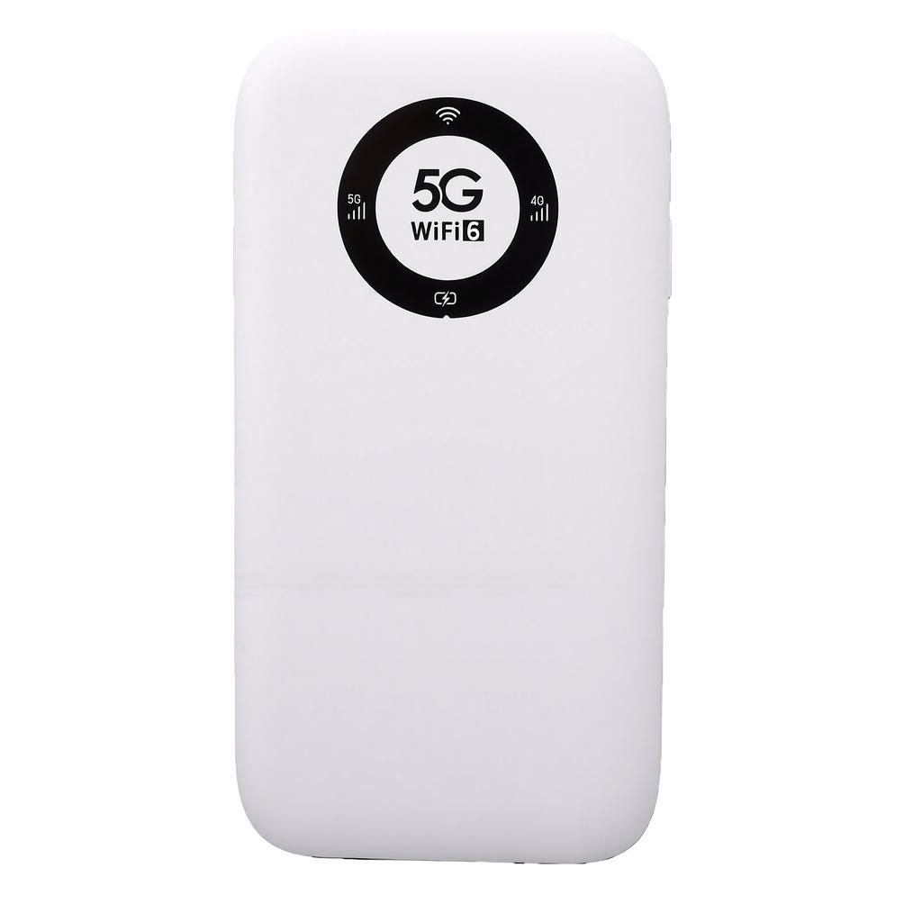 5G Mobile Hotspot 6000mAh 2Gbps High Speed Dual Band 2.4GHz 5GHz Portable WiFi 6 Router for Travel RVs Business Remote