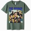 Funny Movie The Rookie Trendy Graphic T-Shirts Men's Harajuku Oversized Crewneck Short Sleeve T-shirt Casual Cotton Y2K T Shirt