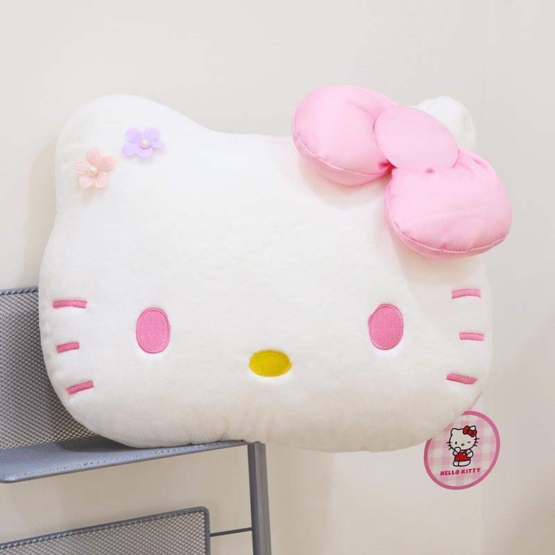 Adorable Hello Kitty Plush Pillow Toy Soft And Cozy Cat Stuffed Animal For Kids Birthday Gift