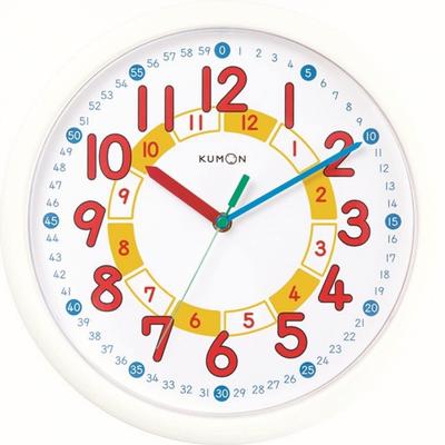 Lernuhr DC-53 Weiß Lernspielzeug Spielzeug ab 3 Jahren KUMON