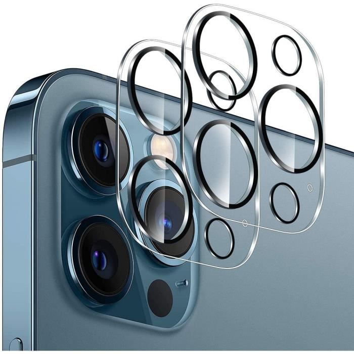 2 Verres Trempés Caméra Arrière Pour iPhone 13 Pro Max (6,7")