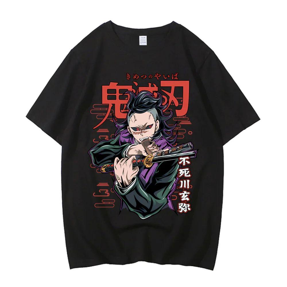 High Street Clothing Harajuku Casual T-Shirt Anime Printed Cotton T-Shirt High Quality Anime Graphics T-Shirt Casual Top Unisex