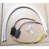 2 Pcs 60Cm Soft Flexible Car Flowing Led Light Strip Drl Turn Signal Lamps Dc12V