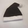 Seven-Color Plush Santa Hat Christmas Decor: Red, Blue, Purple, Coffee, Yellow, Pink, Green