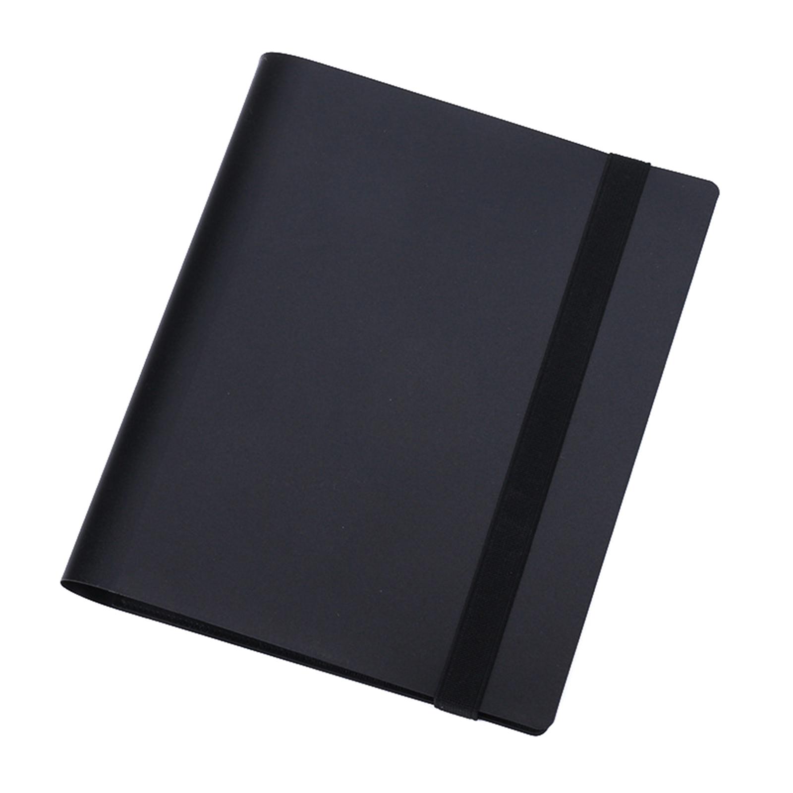 

432 кармана фотоальбом для 12 11 9 т камеры фотоорганайзер книга держатель для карт коллекционер 1 шт чёрный