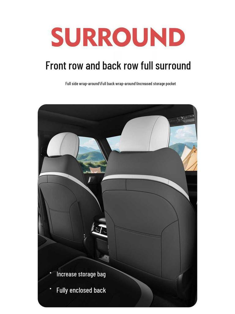All-Season Fully Enclosed Car Seat Cover for Chery iCar 03T