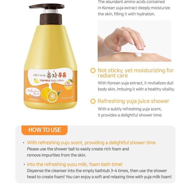 Kwailnara - Milk Body Lotion - 10 Types