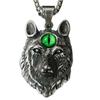 2025 Men's Wolf Totem Pendant Necklace - European Style with Wolf Head Design
