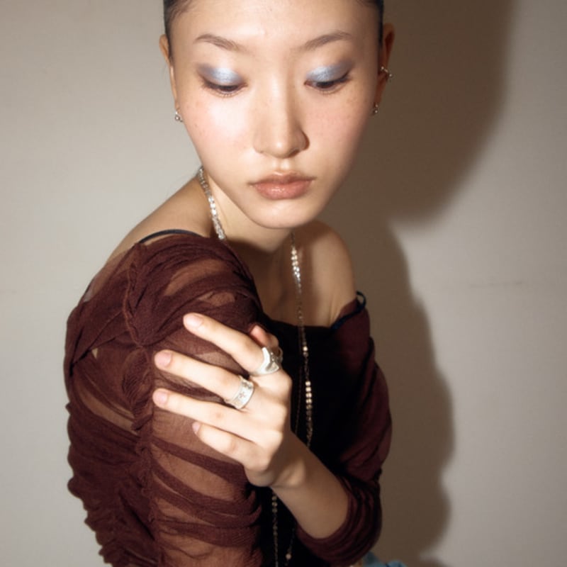 fillow cross hole ring bold