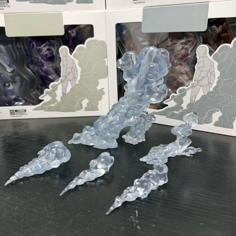 4 Colors Series The Smoke Effect Effect Piece 4 Colors Ver. Action Anime Figures Collection Ko Model Custom Toy Accessories