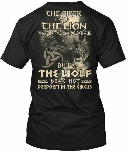 The Wolf Viking T-Shirt S