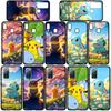 Phone Case for Samsung Galaxy S25 S23 S22 S24 Ultra FE Plus A05 A06 A15 A16 A36 A37 A35 A54 A55 A56 A57 A25 A53 A17 Squirtle Pokemon GO Pikachu Cover