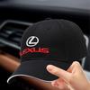 Embroidery For Lexus F SPORT ES RX NX CT GS RC HS LS UX LM LX GX LC RZ IS Car Logo Snapback Baseball Cap Adjustable Casual Hats