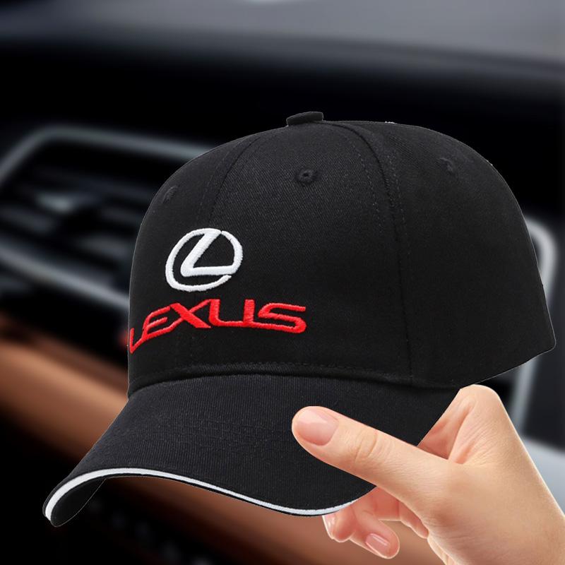 Embroidery For Lexus F SPORT ES RX NX CT GS RC HS LS UX LM LX GX LC RZ IS Car Logo Snapback Baseball Cap Adjustable Casual Hats