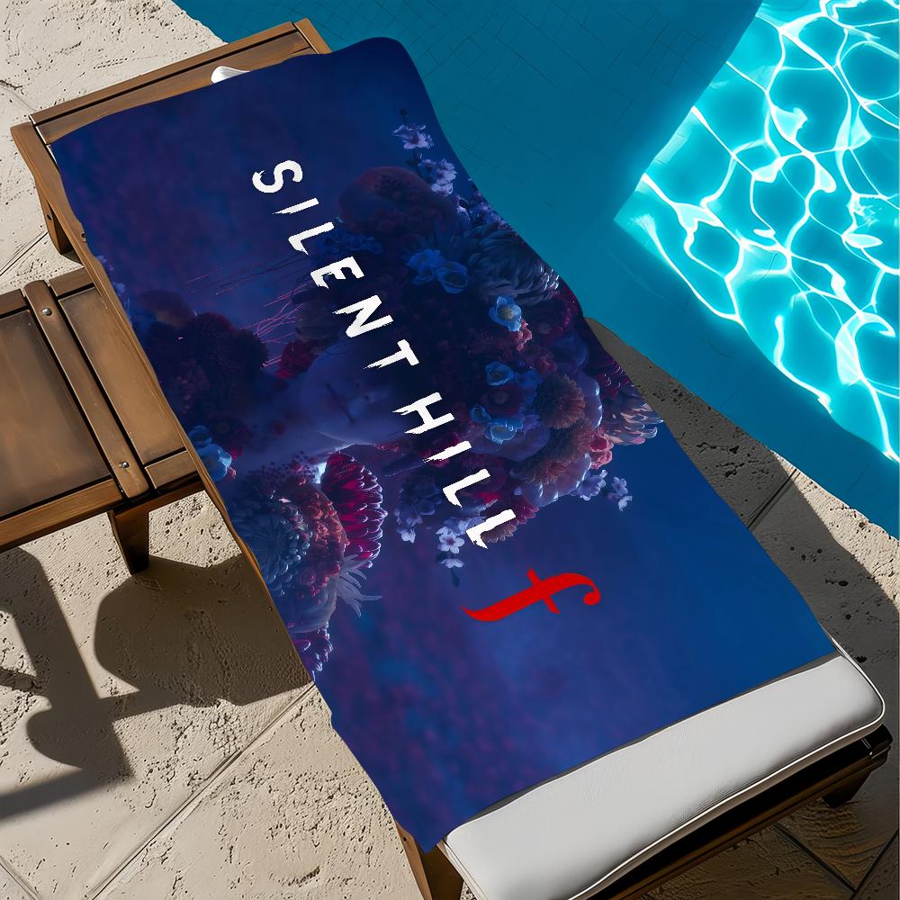 Towel Beach Bath Quick-Drying Game Lightweight Portable F Sauna Camping Swim S-SilentS-ES H-HillS-ES Pool Travel
