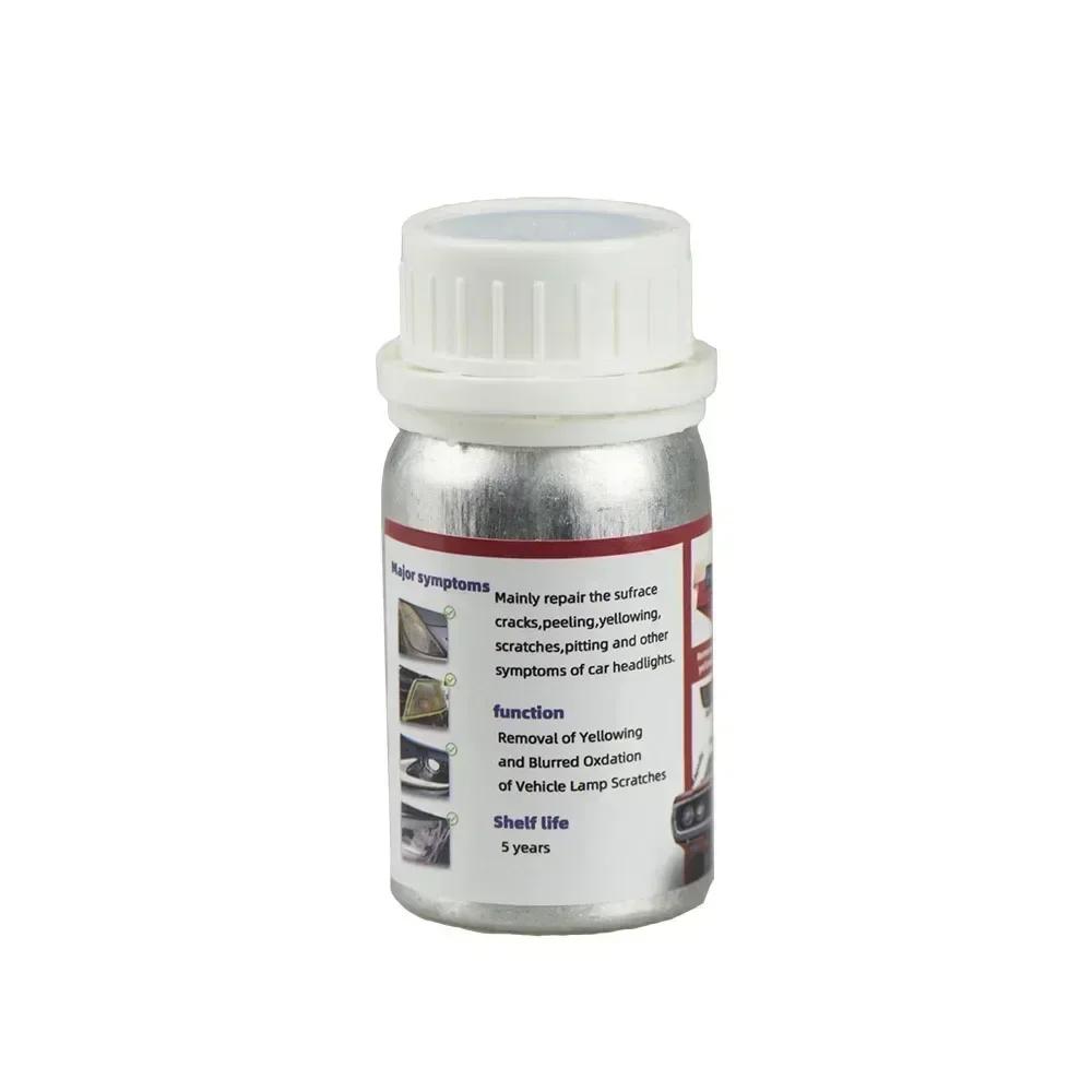 Polská chemická lešticí sada na světlomety Tekutina na světlomety 50 ml Polymerní opravná tekutina Sada na renovaci světlometů automobilu