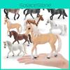 Realistic Pvc Wild Animal Horse Model For Childrens Educational Playroom Decor
