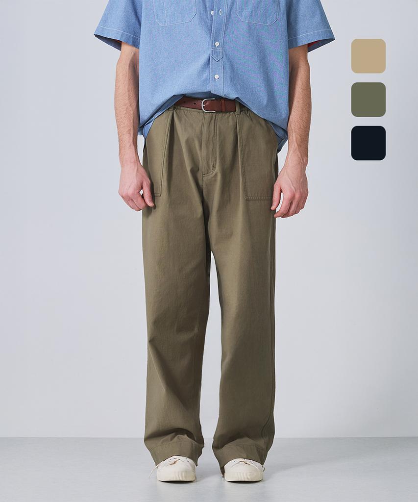 Geonjiulleunseu Light Fatigue Banding Pants Collection